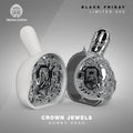 20th Anniversary Dunny Head 12" Art Figure - "Crown Jewels" by Tristan Eaton - White & Silver Edition (Limited Edition of 300)