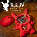 L.I.E. (LOVE ISN’T EASY) Dunny Ceramic Ashtray: BLAZE Edition (CONCEPT)