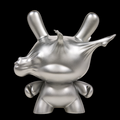 DCON 2022: Breaking Free 8" Resin Dunny by WHATSHISNAME - Metallic Silver Edition (Limited Edition)