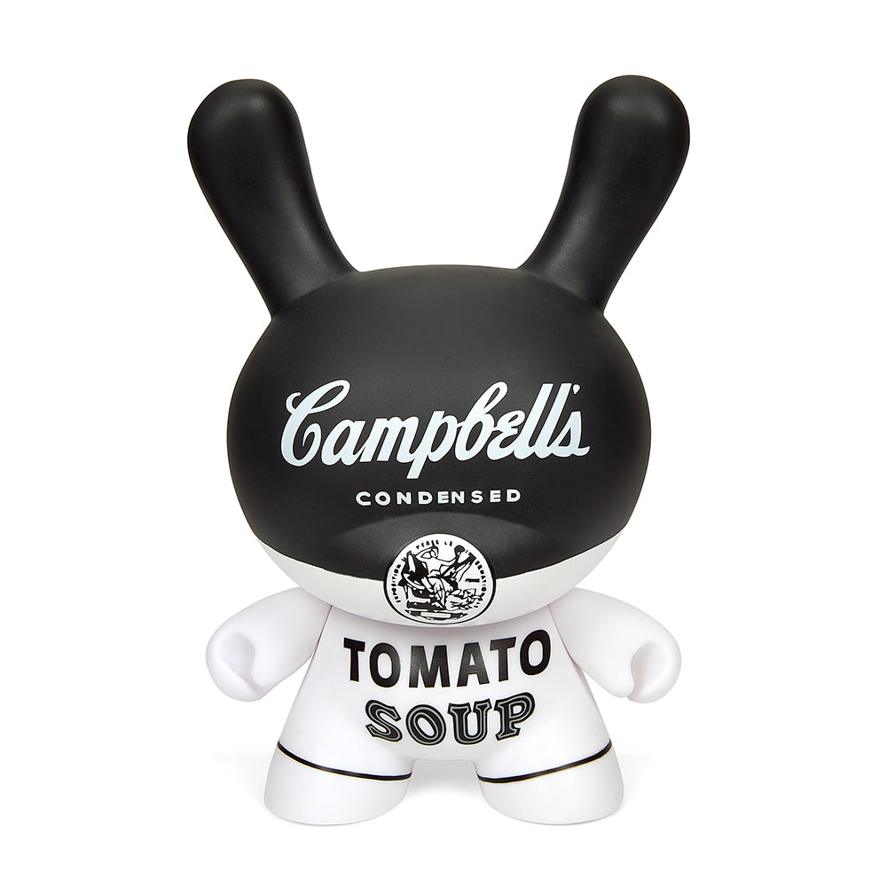 Andy Warhol 8" Campbell's Soup Masterpiece Dunny - Black and White Edition (Limited Edition of 500) - SOLD OUT