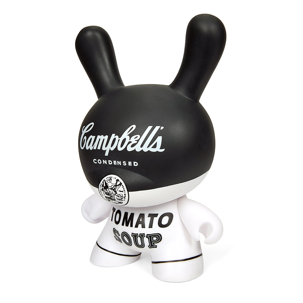 Andy Warhol 8" Campbell's Soup Masterpiece Dunny - Black and White Edition (Limited Edition of 500) - SOLD OUT