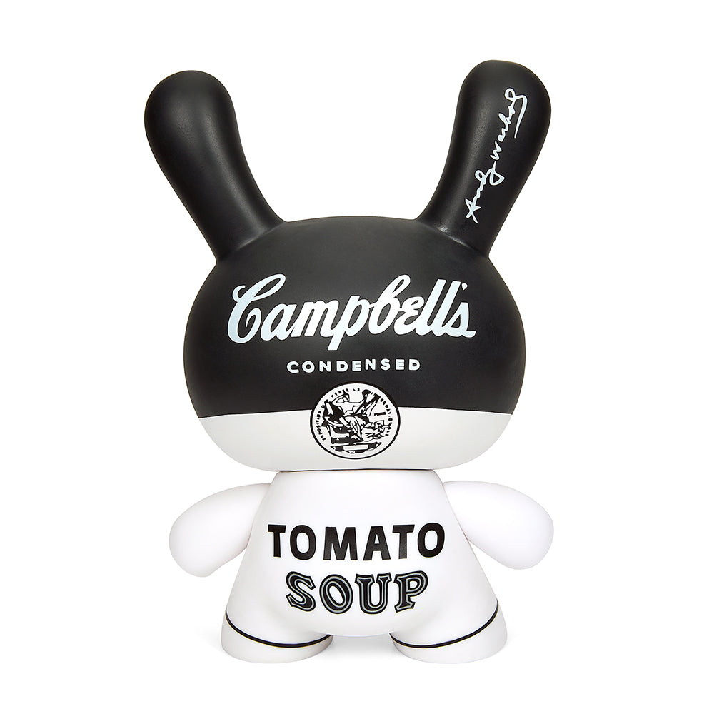 Andy Warhol 8" Campbell's Soup Masterpiece Dunny - Black and White Edition (Limited Edition of 500) - SOLD OUT