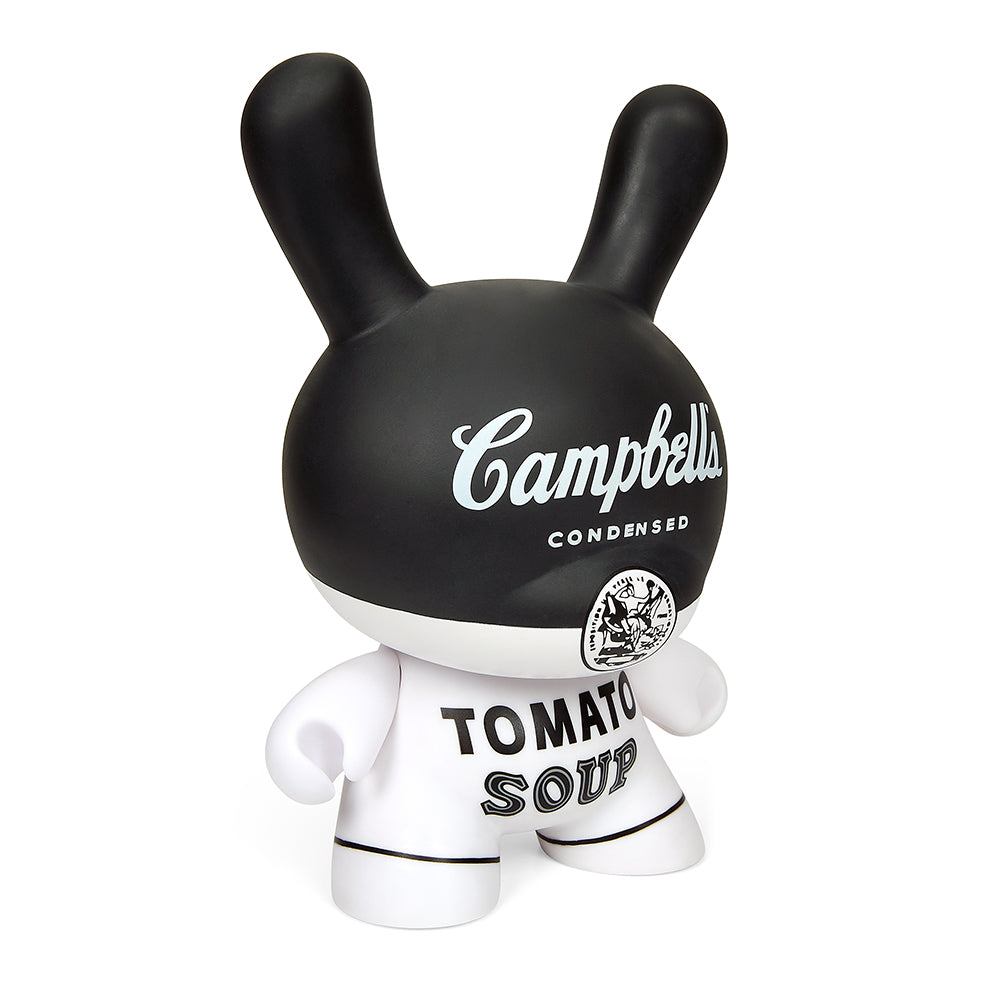 Andy Warhol 8" Campbell's Soup Masterpiece Dunny - Black and White Edition (Limited Edition of 500) - SOLD OUT