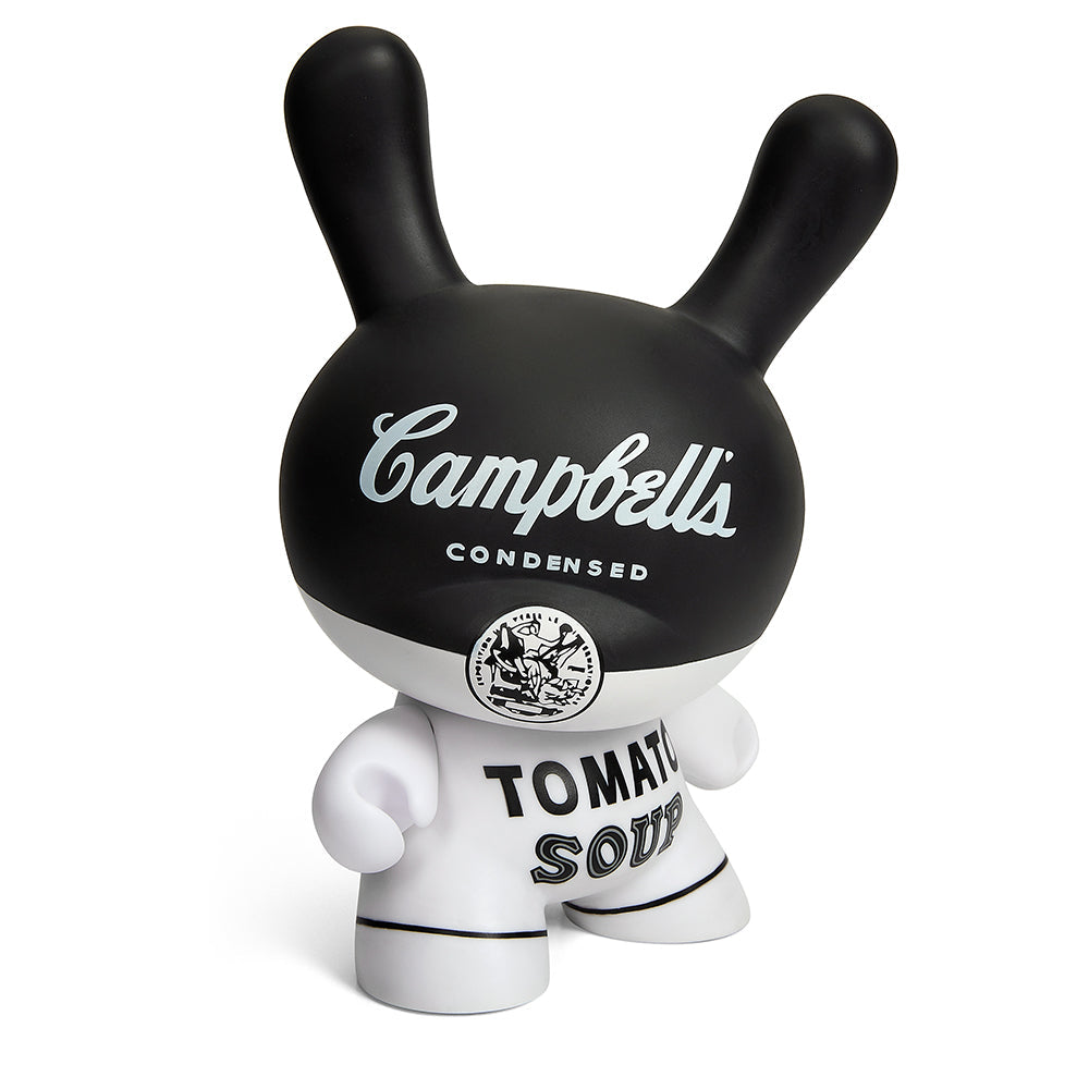 Andy Warhol 8" Campbell's Soup Masterpiece Dunny - Black and White Edition (Limited Edition of 500) - SOLD OUT