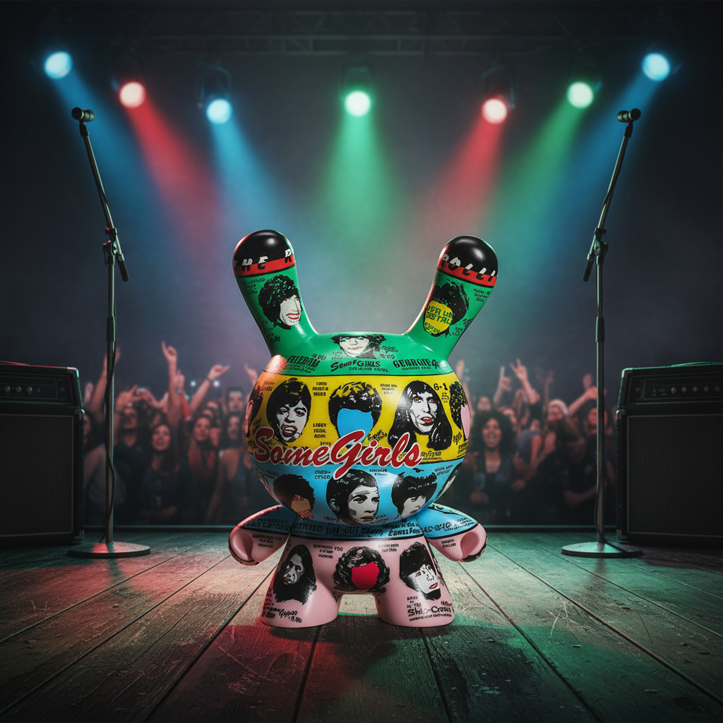 The Rolling Stones 8" ICON Dunny - Some Girls Album Art Edition (Limited Edition of 550)