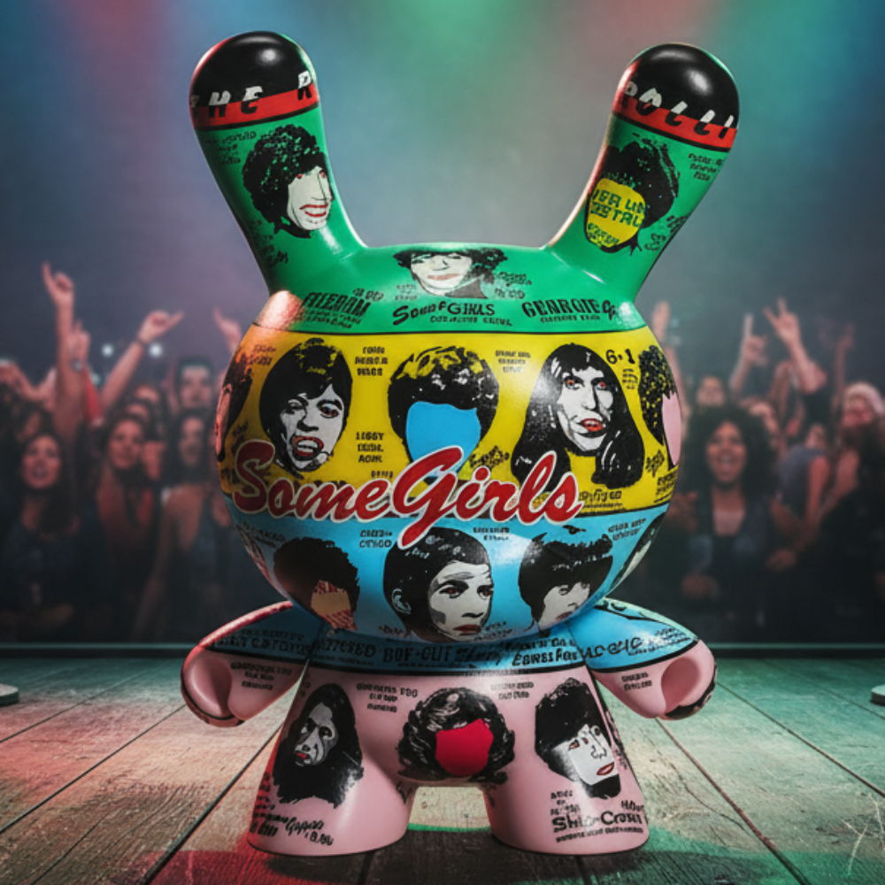 The Rolling Stones 8" ICON Dunny - Some Girls Album Art Edition (Limited Edition of 550)