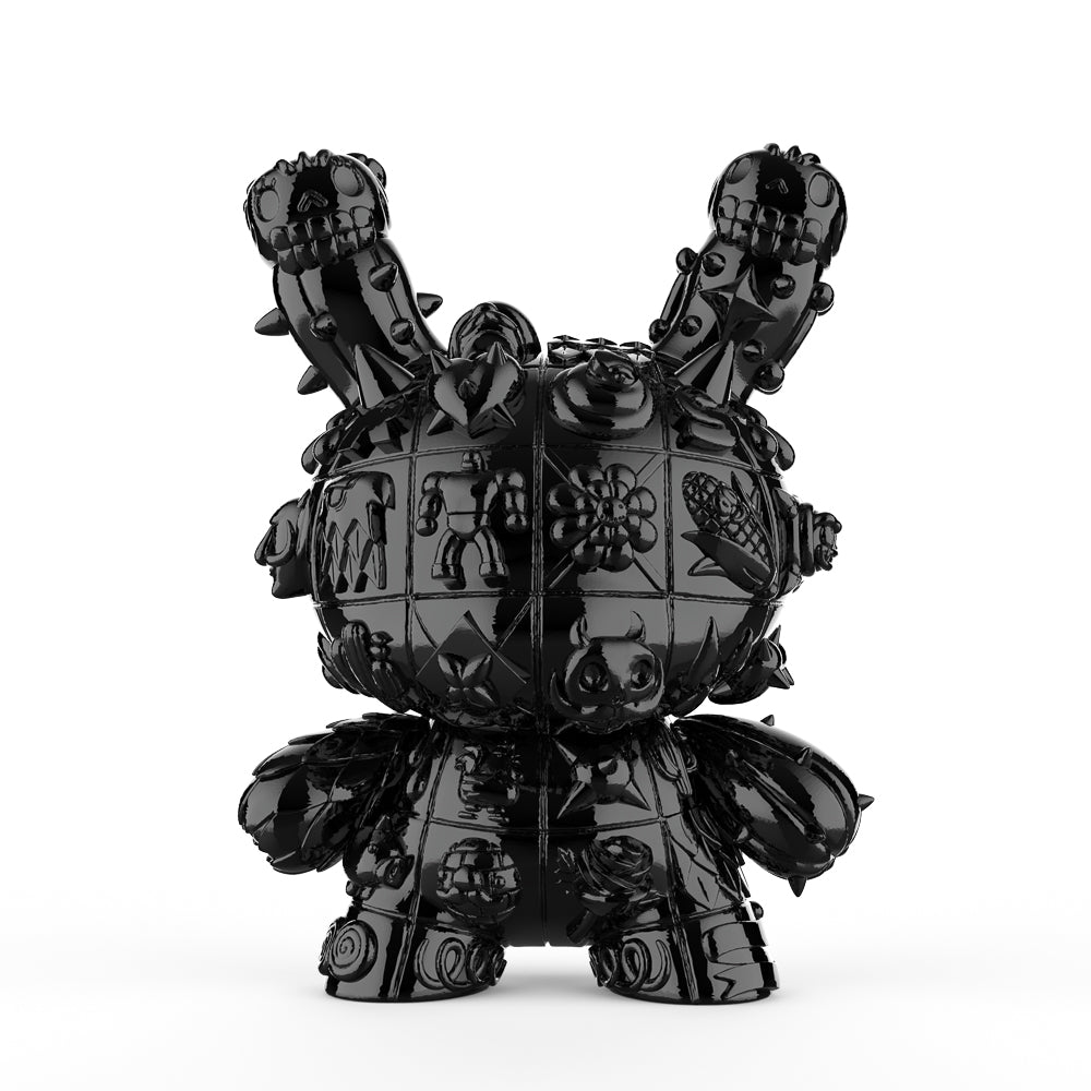 MONOLITH 8" Dunny Art Figures by ROBOT SODA - Complete Series Bundle - Jade, Onyx & Sangre Limited Editions