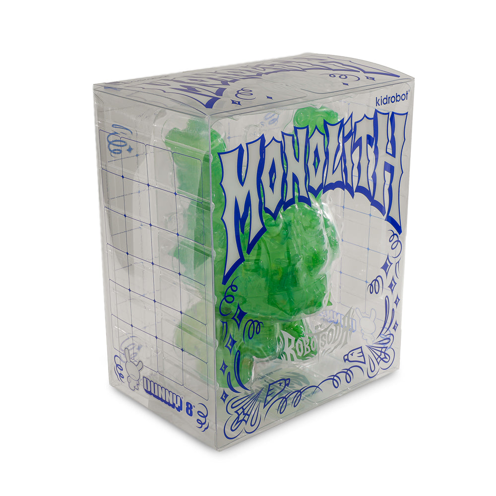 MONOLITH 8" Dunny 2-pack Bundle by ROBOT SODA - Onyx & Jade Limited Editions