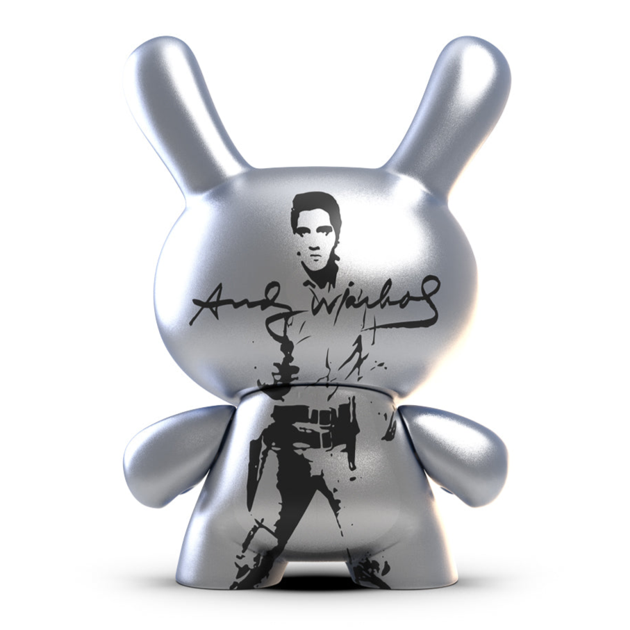 Andy Warhol 8” Masterpiece Flaming Star Elvis Dunny Art Figure - Limited Edition of 500 - SOLD OUT