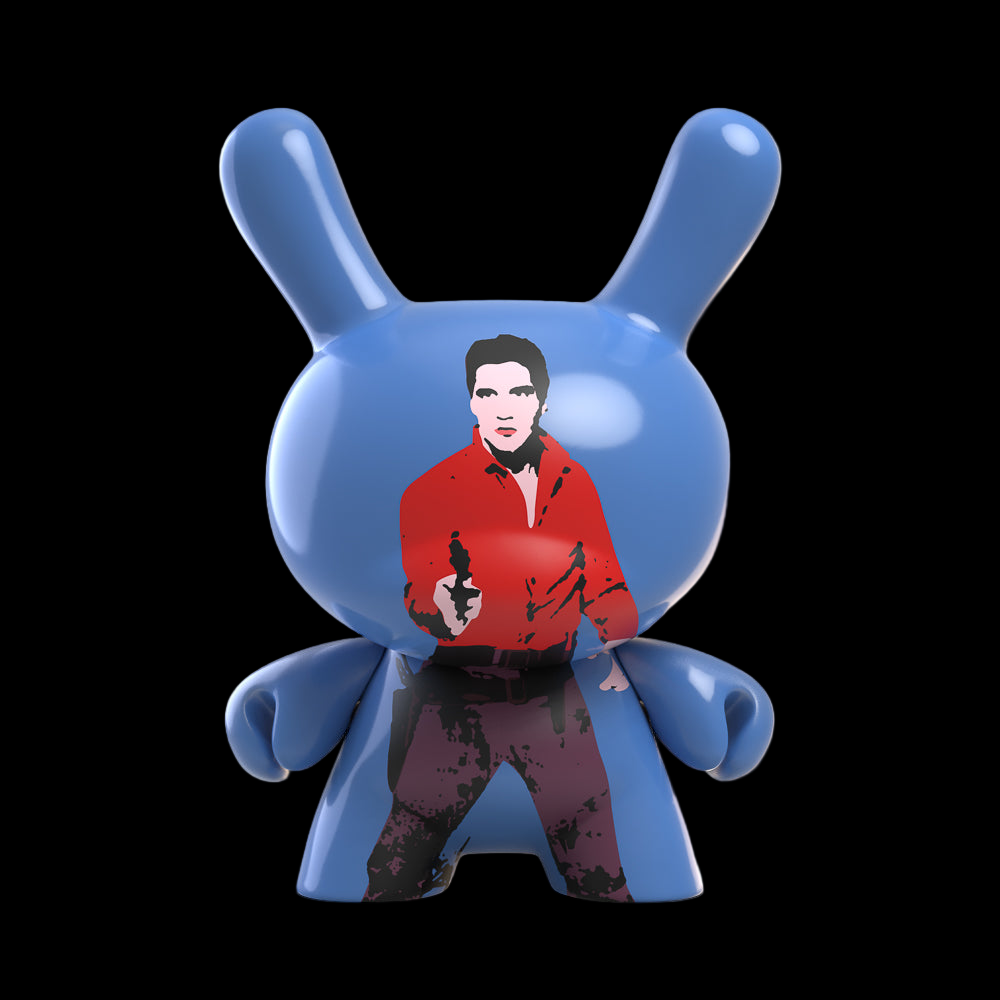 Andy Warhol 8” Masterpiece Flaming Star Elvis Dunny Art Figure - Limited Edition of 500 - SOLD OUT