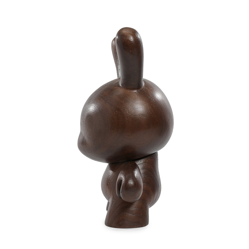 Kidrobot RAW Black Walnut 8" Wood Dunny (Limited Edition of 1000) - SOLD OUT!