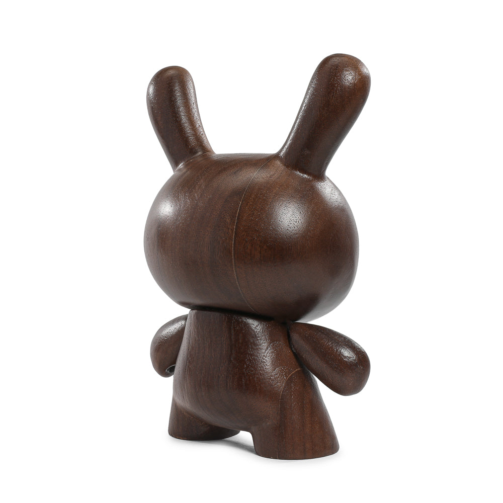 Kidrobot RAW Black Walnut 8" Wood Dunny (Limited Edition of 1000) - SOLD OUT!