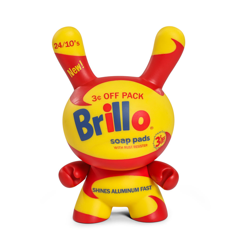 Andy Warhol 8" Masterpiece Vinyl Yellow Brillo Box Dunny - Limited Edition of 300 - SOLD OUT