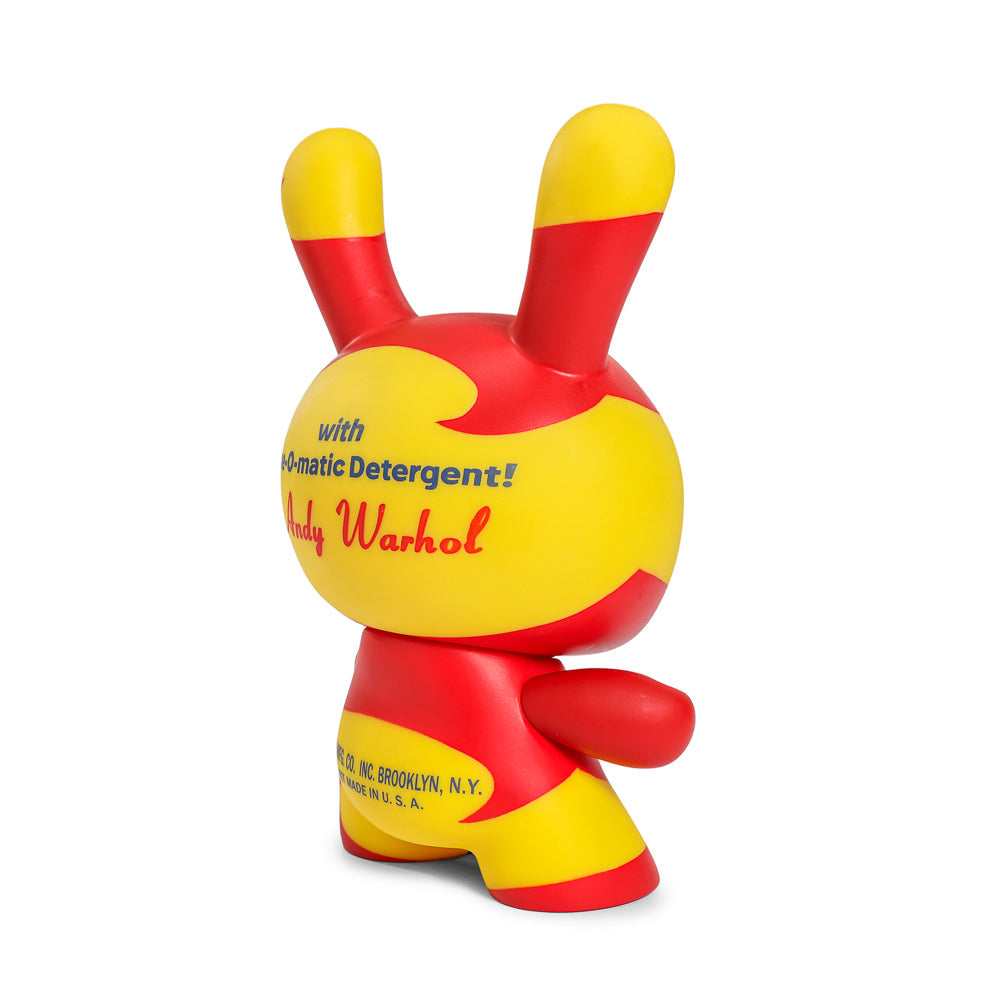 Andy Warhol 8" Masterpiece Vinyl Yellow Brillo Box Dunny - Limited Edition of 300 - SOLD OUT