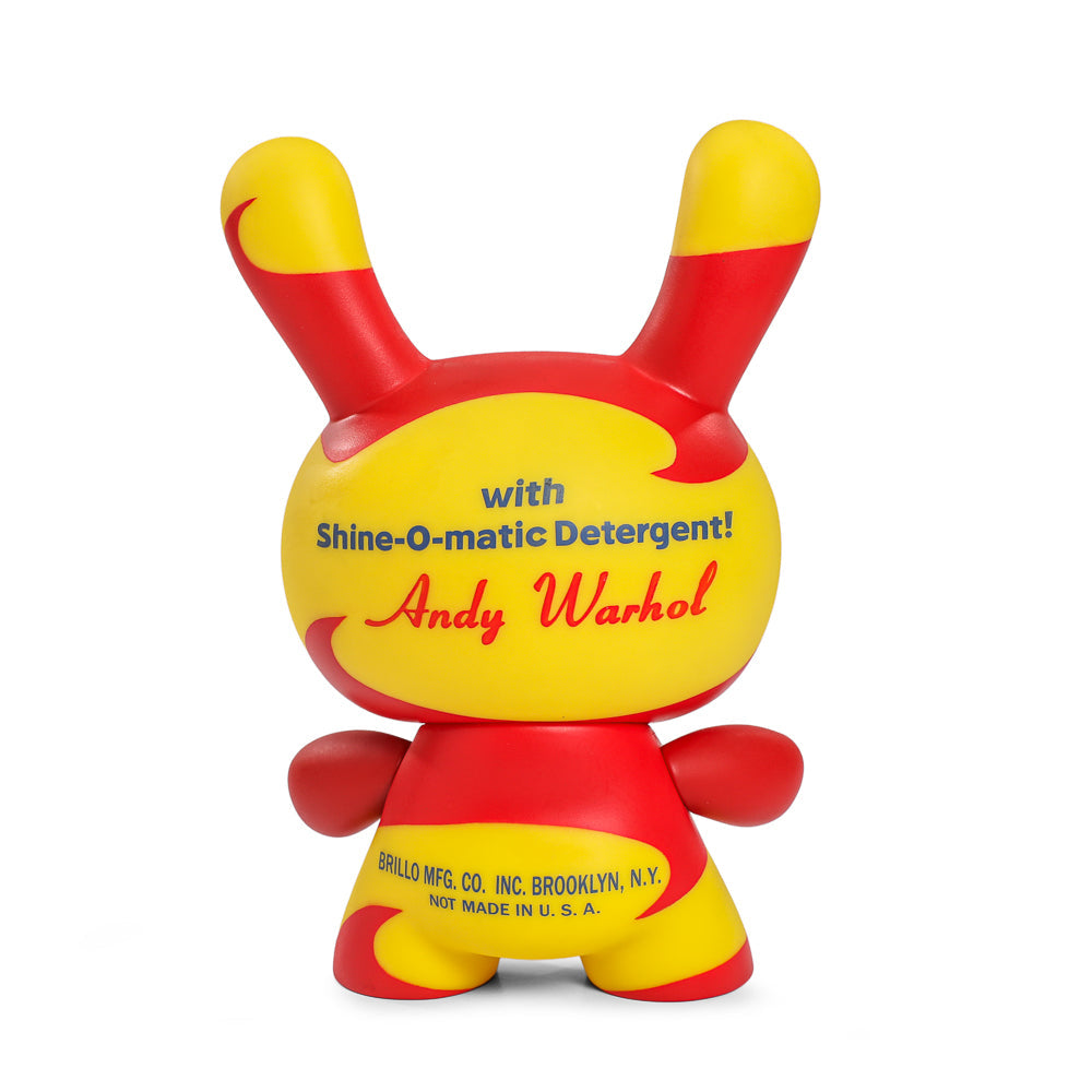 Andy Warhol 8" Masterpiece Vinyl Yellow Brillo Box Dunny - Limited Edition of 300 - SOLD OUT