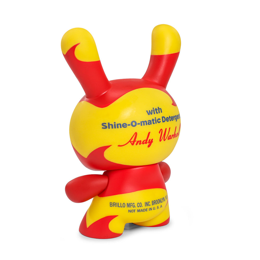 Andy Warhol 8" Masterpiece Vinyl Yellow Brillo Box Dunny - Limited Edition of 300 - SOLD OUT
