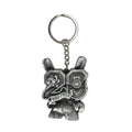 20th Anniversary Solid Metal Dunny Keychain - “Silverchrome” by Tristan Eaton (Limited Edition of 200)