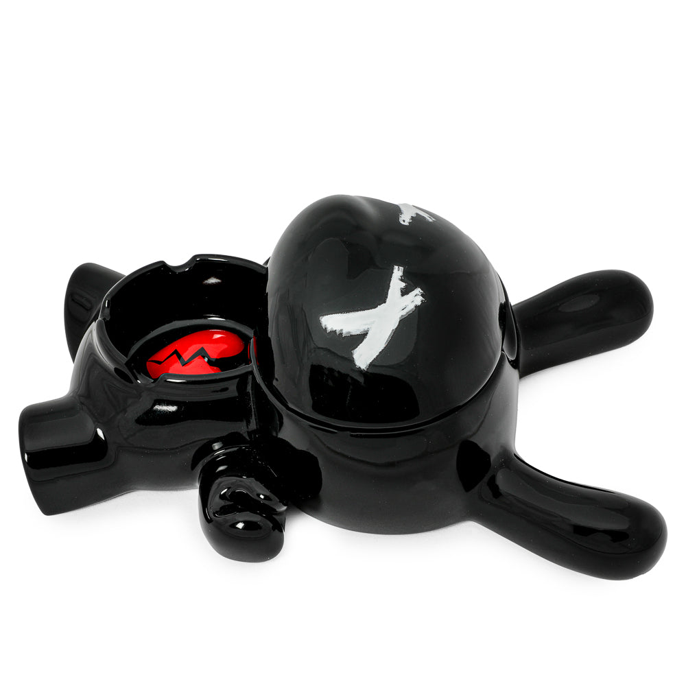 L.I.E. (LOVE ISN’T EASY) Dunny Ceramic Ashtray: BURNED Edition - Kidrobot.com Exclusive - SOLD OUT