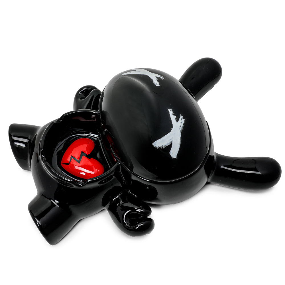 L.I.E. (LOVE ISN’T EASY) Dunny Ceramic Ashtray: BURNED Edition - Kidrobot.com Exclusive - SOLD OUT