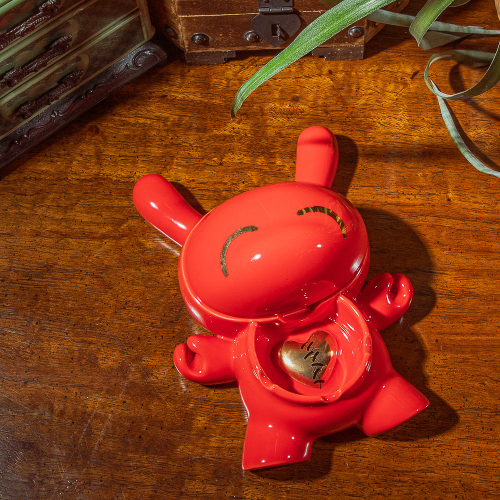 L.I.E. (LOVE ISN’T EASY) Dunny Ceramic Ashtray: BLAZE Edition (CONCEPT)