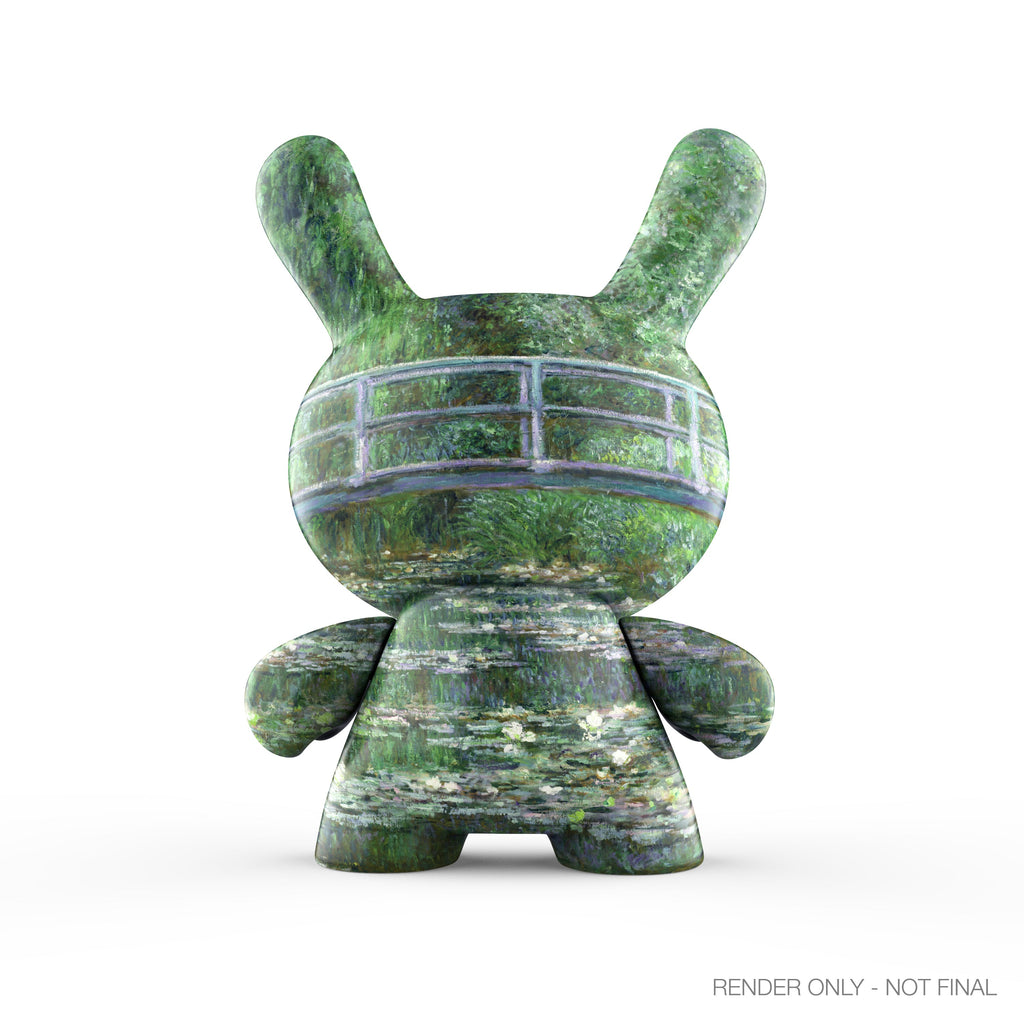The Met 3" Showpiece Vinyl Art Dunny - Bridge Over a Pond of Water Lilies by Claude Monet (PRE-ORDER)
