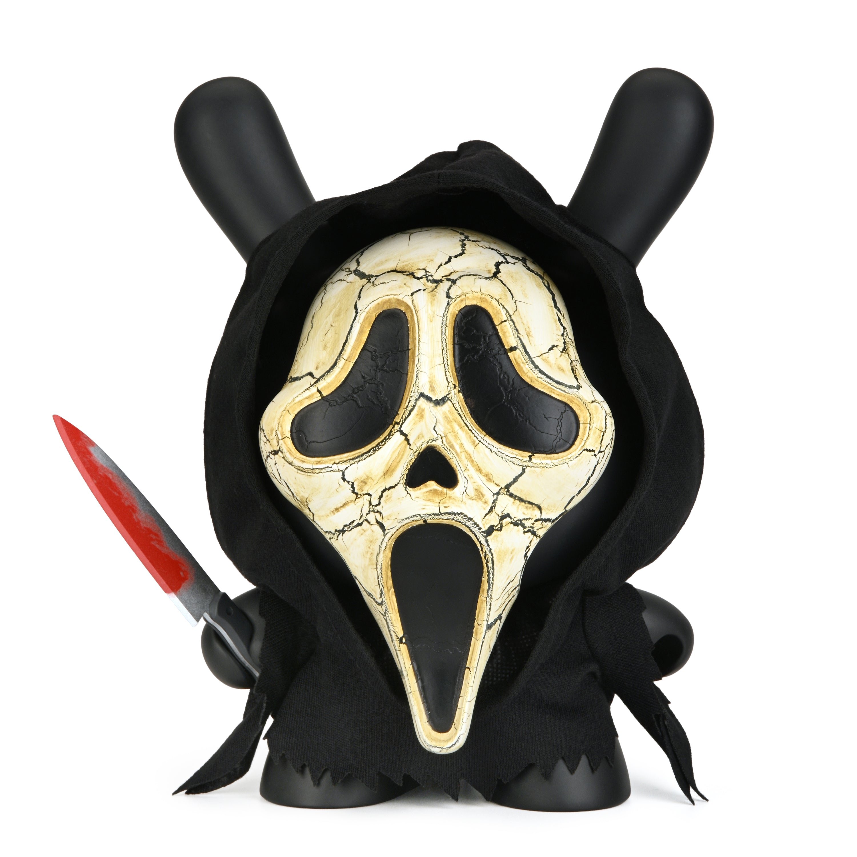 Ghost Face 8" Dunny Vinyl Art Figure - Aged Mask Edition - Exclusive (Limited Edition to 150) (PRE-ORDER)