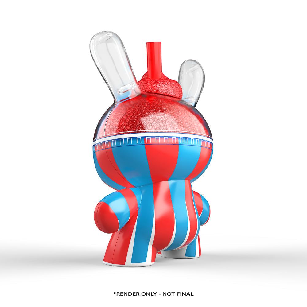 Kidrobot & ICEE® - Cherry ICEE 8" Dunny Art Figure (PRE-ORDER)