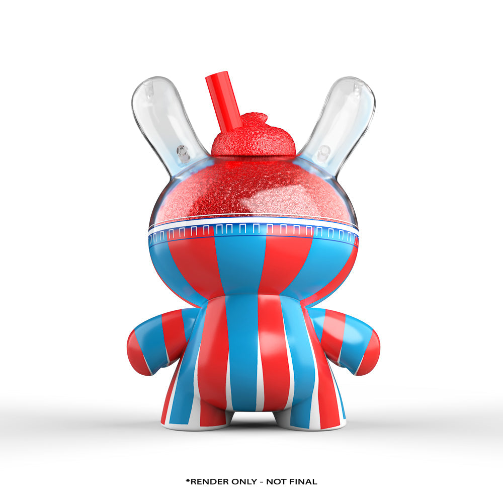 Kidrobot & ICEE® - Cherry ICEE 8" Dunny Art Figure (PRE-ORDER)