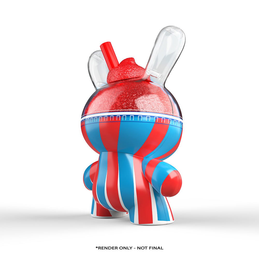 Kidrobot & ICEE® - Cherry ICEE 8" Dunny Art Figure (PRE-ORDER)