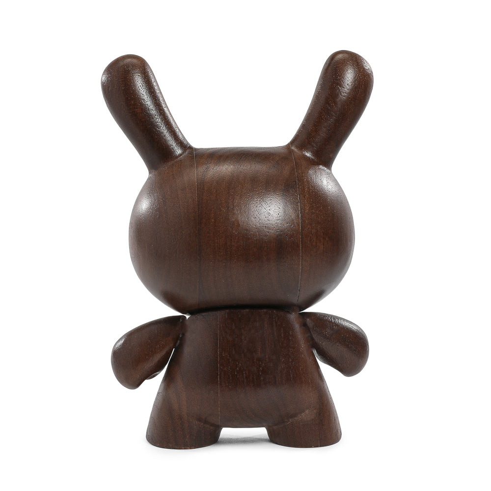 Kidrobot RAW Black Walnut 8" Wood Dunny (Limited Edition of 1000) - SOLD OUT!