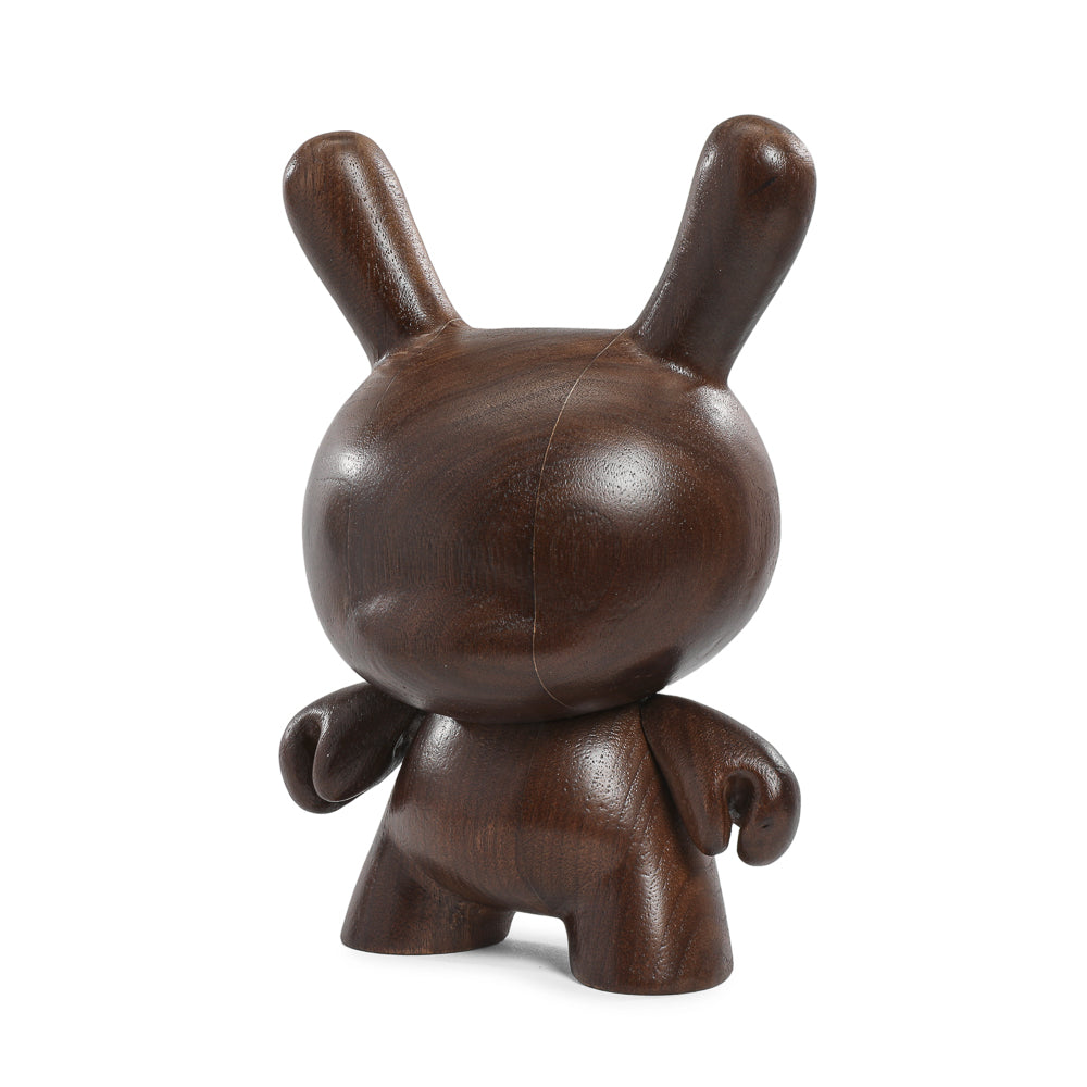 Kidrobot RAW Black Walnut 8" Wood Dunny (Limited Edition of 1000) - SOLD OUT!