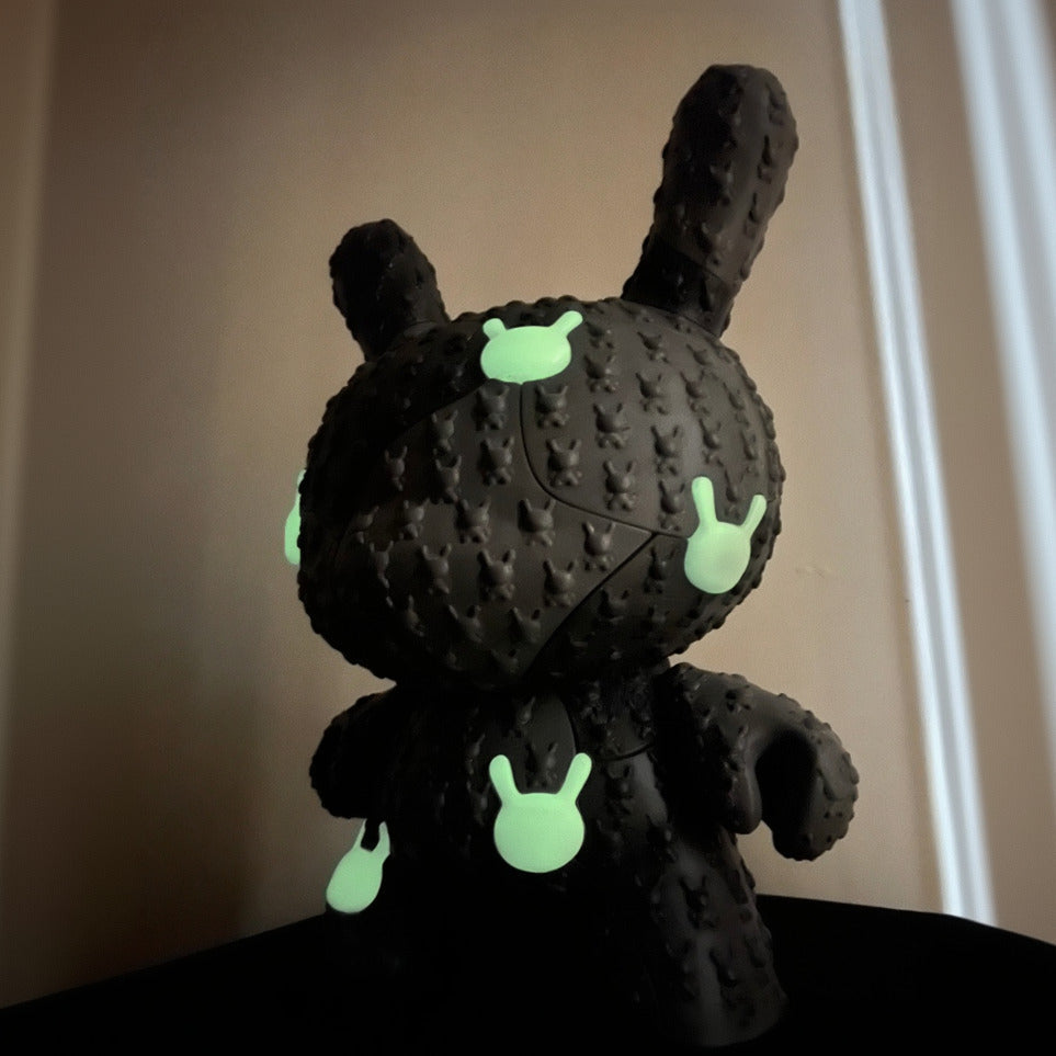 Kidrobot x Locknesters Puzzle Dunny 20" Glow-in-the-Dark Art Figure - Monochrome Exclusive - Limited Edition of 20 (PRE-ORDER)