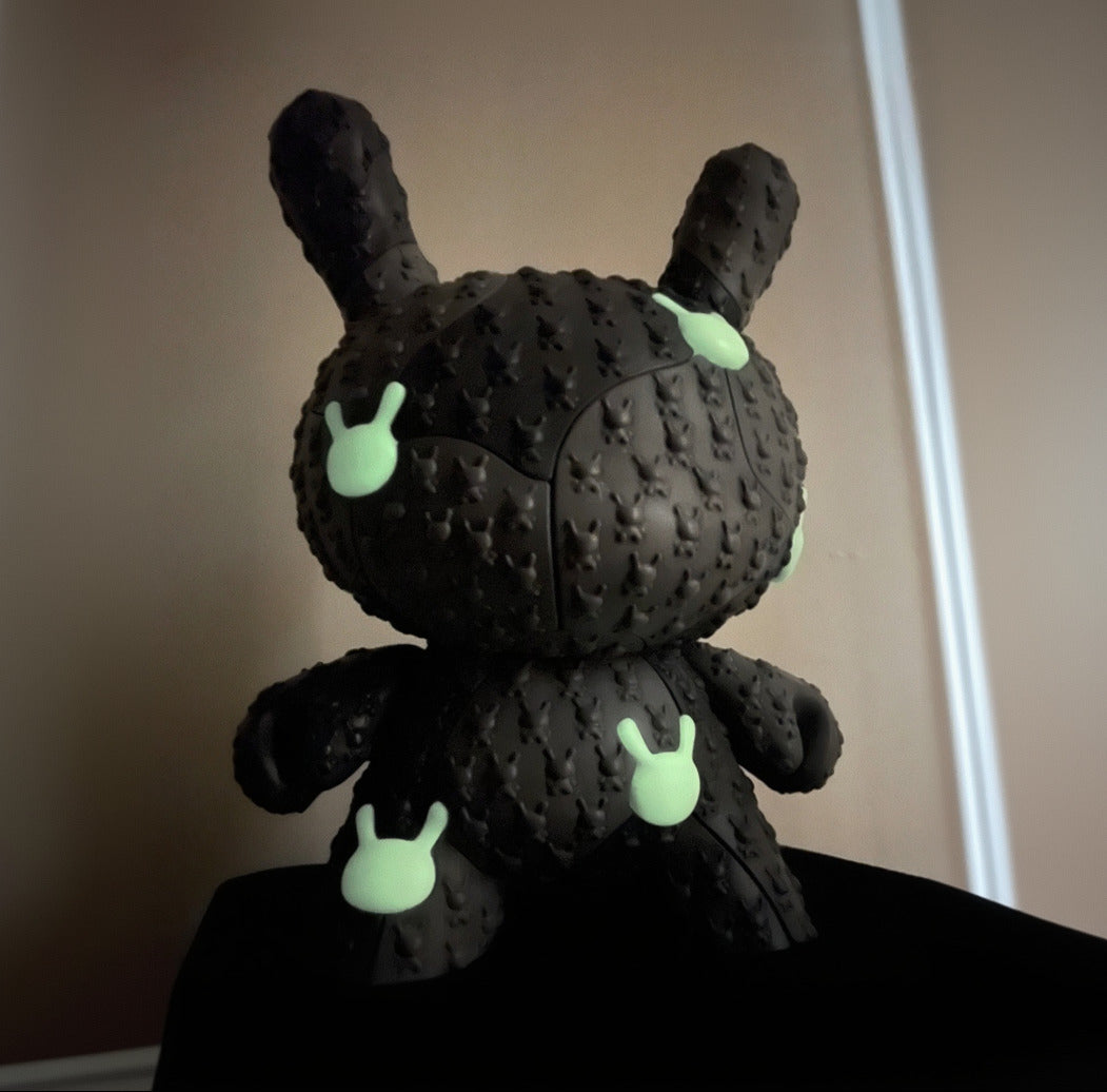 Kidrobot x Locknesters Puzzle Dunny 20" Glow-in-the-Dark Art Figure - Monochrome Exclusive - Limited Edition of 20 (PRE-ORDER)
