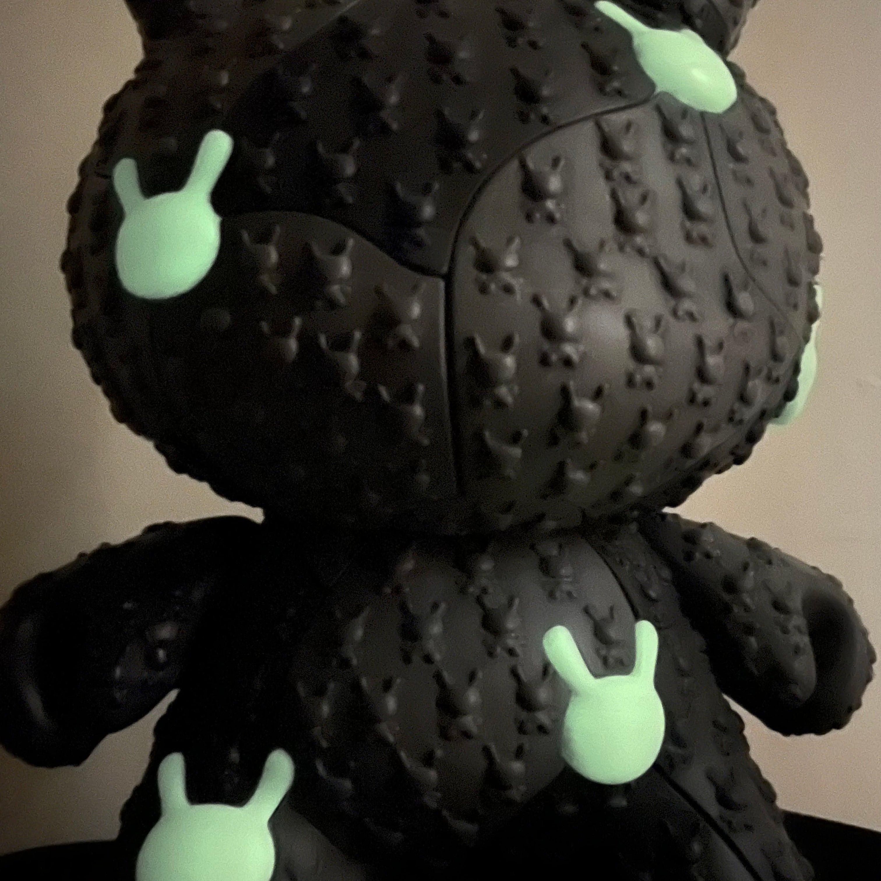 Kidrobot x Locknesters Puzzle Dunny 20" Glow-in-the-Dark Art Figure - Monochrome Exclusive - Limited Edition of 20 (PRE-ORDER)