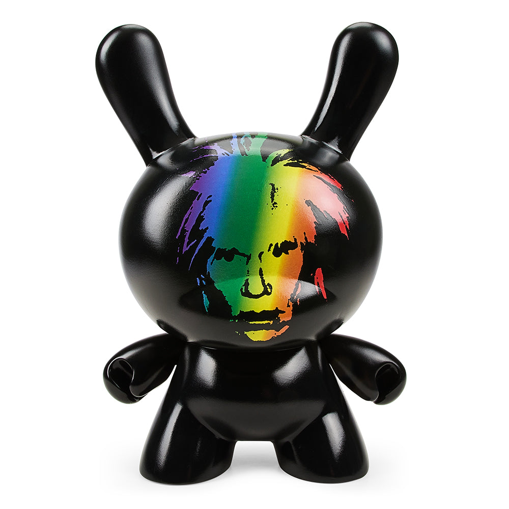 SDCC 2022: Andy Warhol Fright Wig Self-Portrait 8" Masterpiece Dunny Vinyl Figure - Pride Edition - SOLD OUT