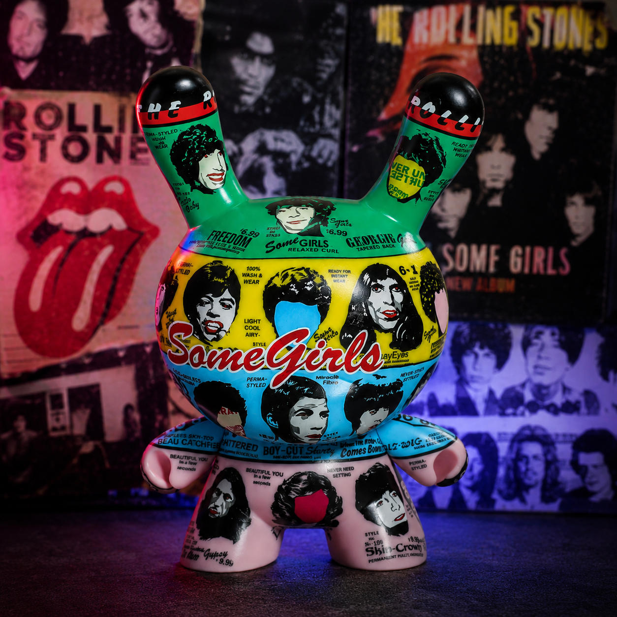The Rolling Stones 8" ICON Dunny - Some Girls Album Art Edition (Limited Edition of 550)