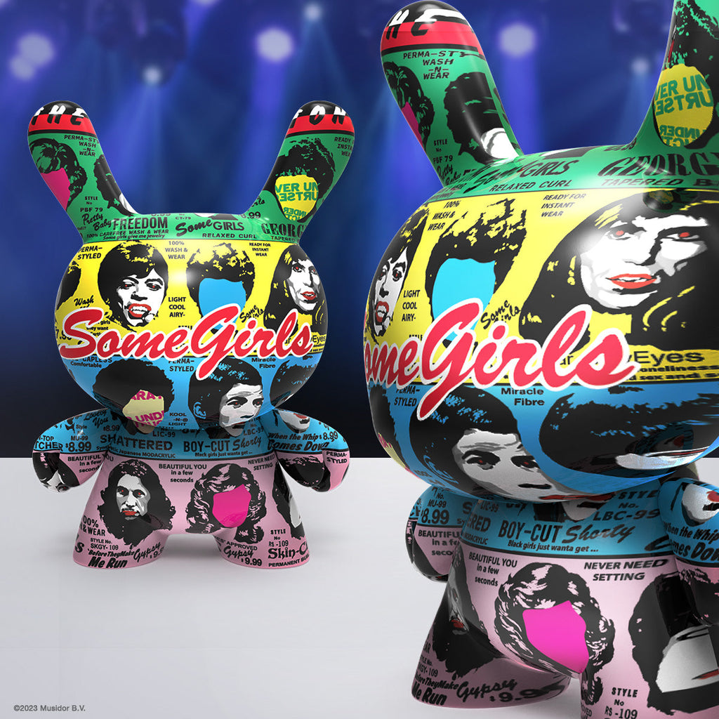 The Rolling Stones 8" ICON Dunny - Some Girls Album Art Edition (Limited Edition of 550)