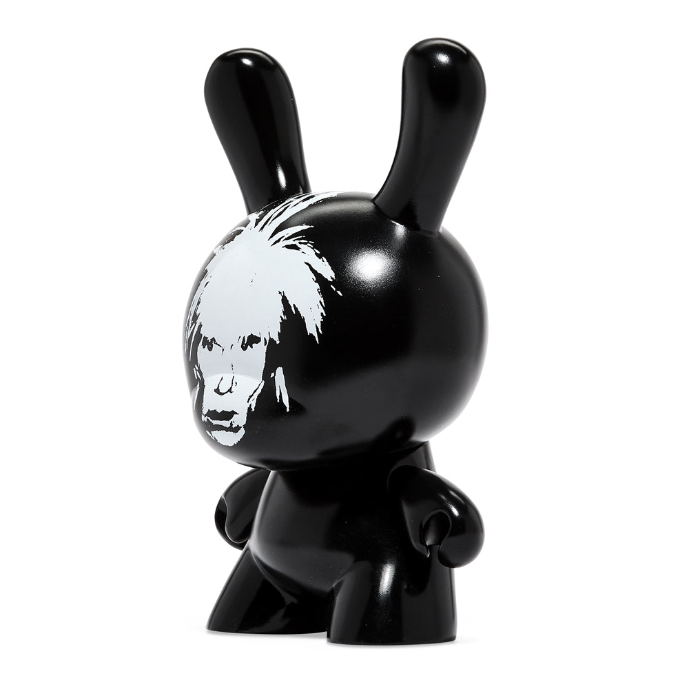 Andy Warhol Fright Wig Self-Portrait 8" Masterpiece Dunny - Monochrome Edition - SOLD OUT