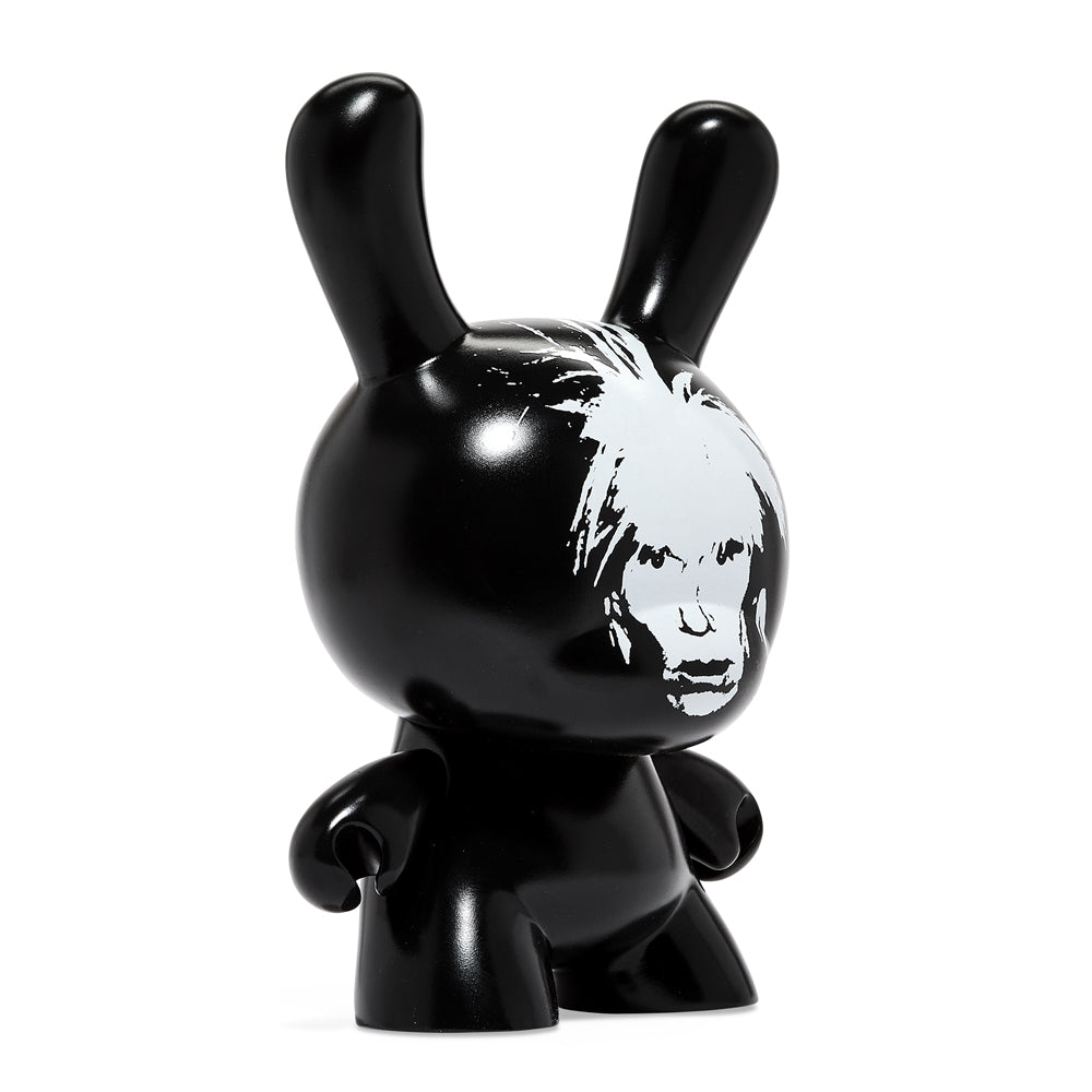 Andy Warhol Fright Wig Self-Portrait 8" Masterpiece Dunny - Monochrome Edition - SOLD OUT