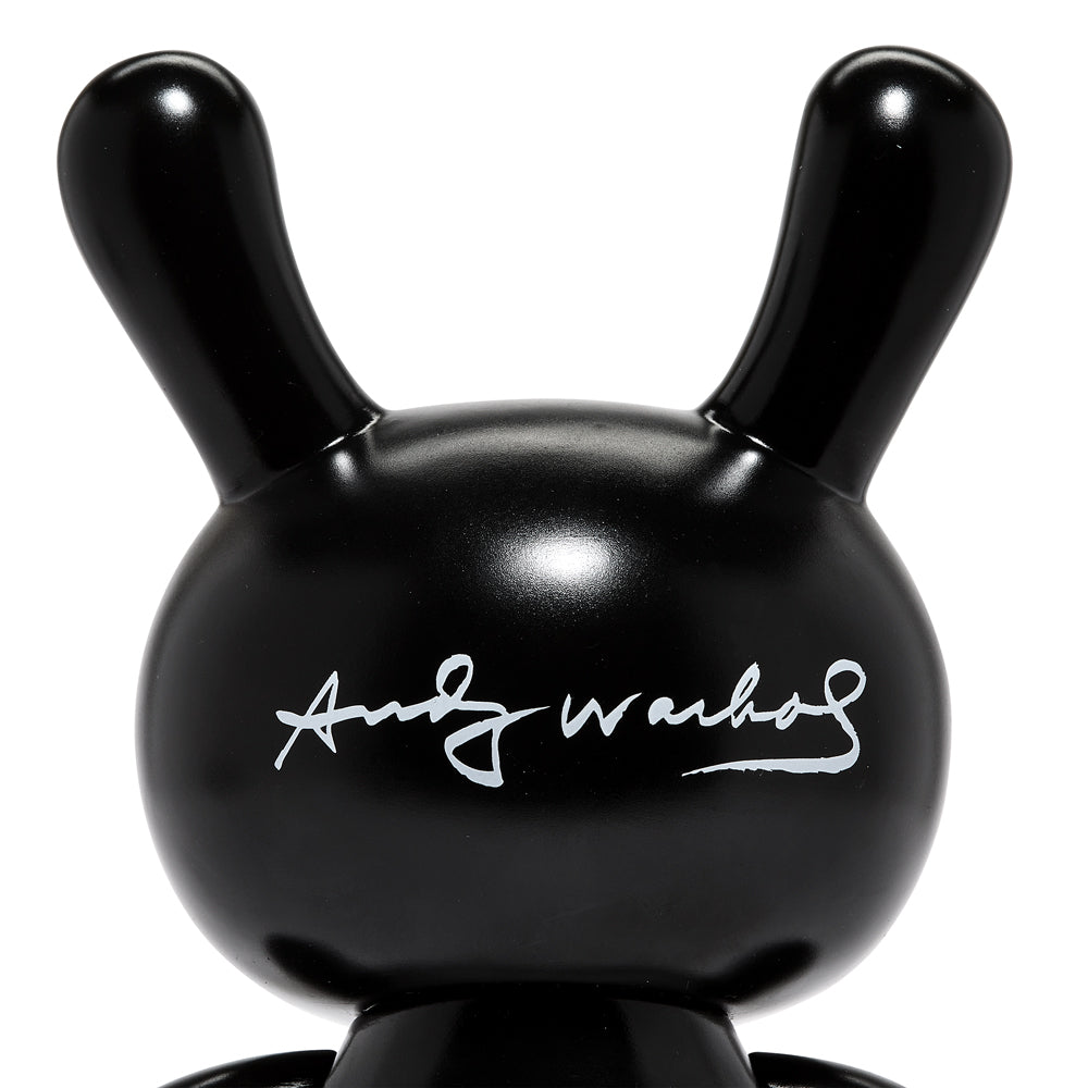 Andy Warhol Fright Wig Self-Portrait 8" Masterpiece Dunny - Monochrome Edition - SOLD OUT