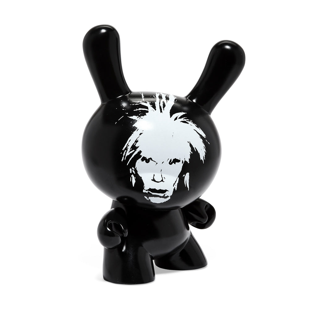 Andy Warhol Fright Wig Self-Portrait 8" Masterpiece Dunny - Monochrome Edition - SOLD OUT