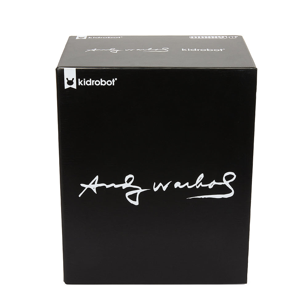 Andy Warhol Fright Wig Self-Portrait 8" Masterpiece Dunny - Monochrome Edition - SOLD OUT