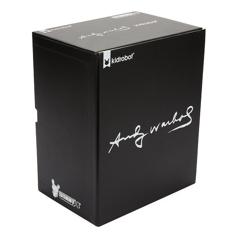 Andy Warhol Fright Wig Self-Portrait 8" Masterpiece Dunny - Monochrome Edition - SOLD OUT