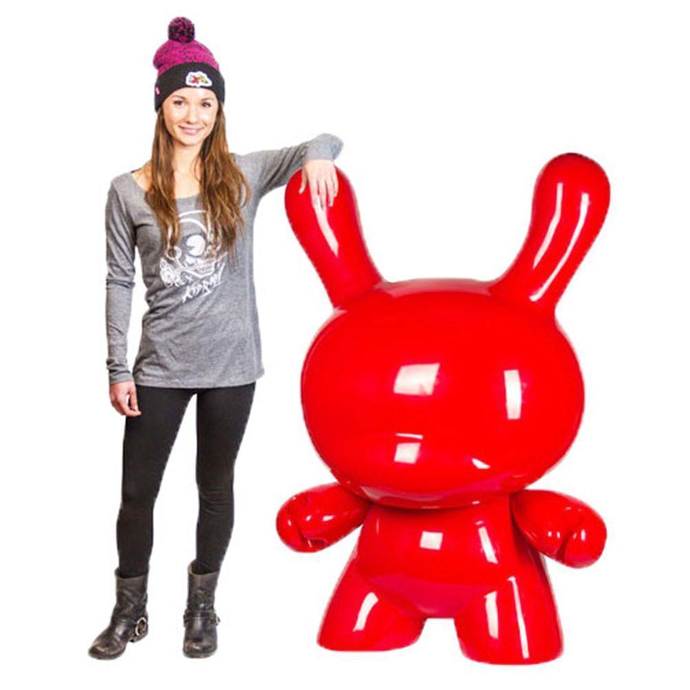 Art Giant Red 4-Foot Dunny Art Sculpture by Kidrobot - SOLD OUT