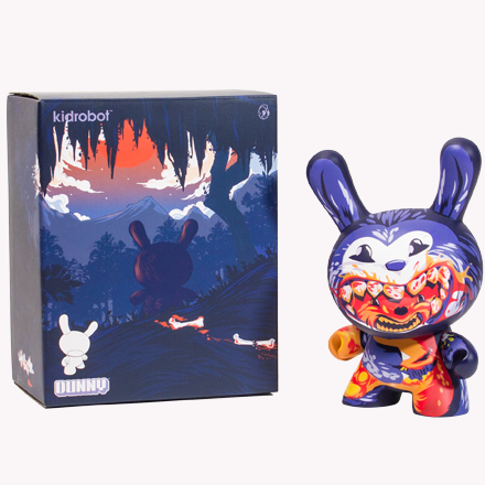 Dunnibal 8" Dunny Vinyl Art Figure by ILoveDust - SOLD OUT
