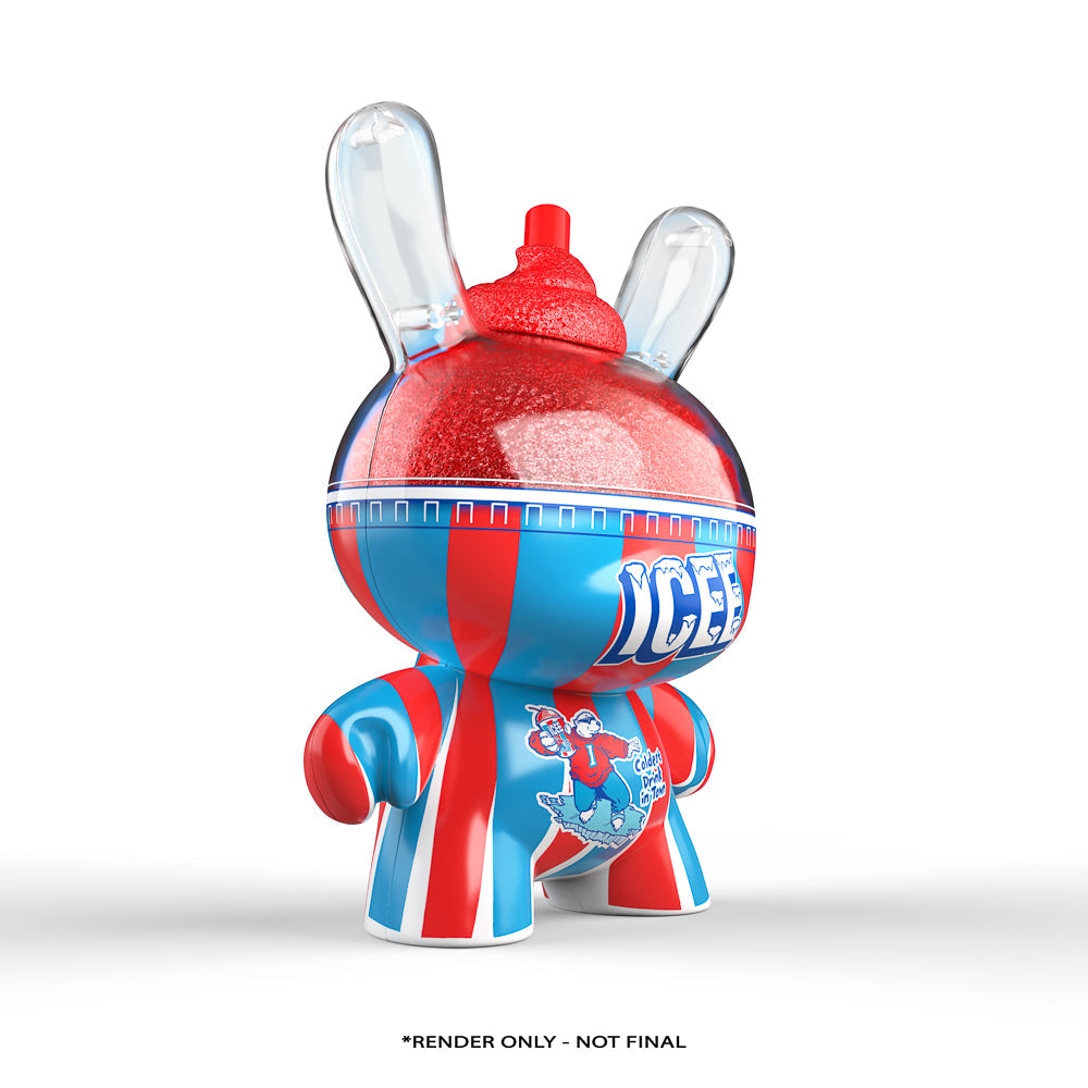 Kidrobot & ICEE® - Cherry ICEE 8" Dunny Art Figure (PRE-ORDER)