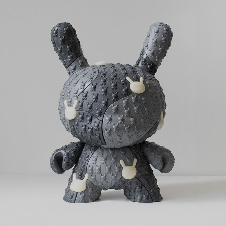 Kidrobot x Locknesters Puzzle Dunny 20" Glow-in-the-Dark Art Figure - Monochrome Exclusive - Limited Edition of 20 (PRE-ORDER)