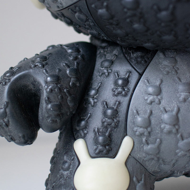 Kidrobot x Locknesters Puzzle Dunny 20" Glow-in-the-Dark Art Figure - Monochrome Exclusive - Limited Edition of 20 (PRE-ORDER)