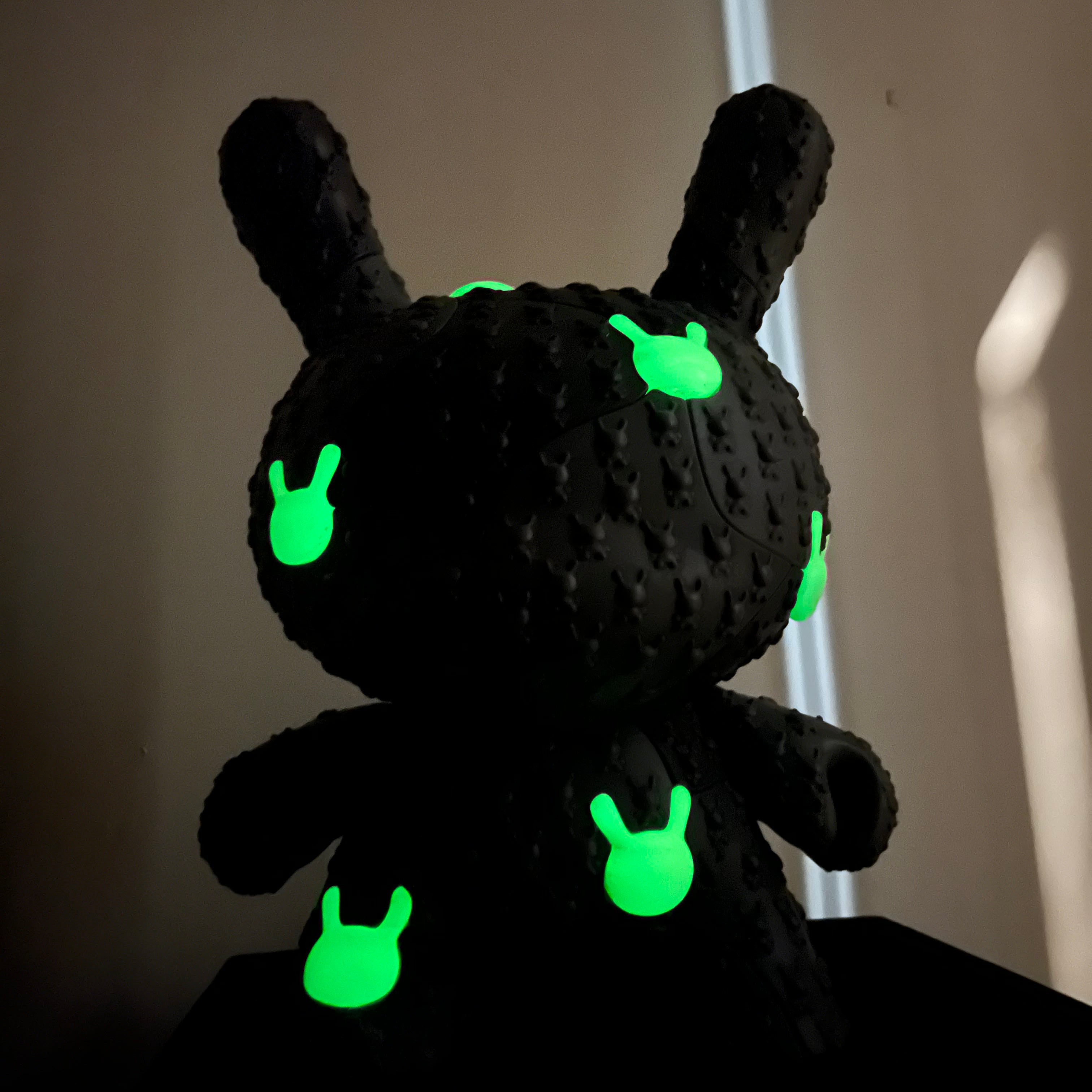Kidrobot x Locknesters Puzzle Dunny 20" Glow-in-the-Dark Art Figure - Monochrome Exclusive - Limited Edition of 20 (PRE-ORDER)